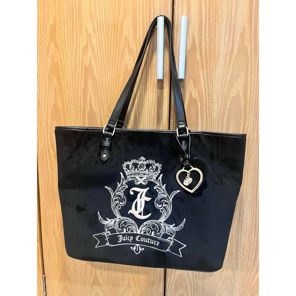 แท้จากอเมริกาค่า Juicy Couture Bag มือสองมีตำหนิ กระเป๋าสะพาย juicy couture
