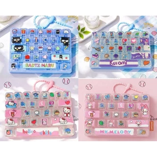 พวงกุญแจ Sanrio key Cap สินค้าลิขสิทธิ์แท้💯💯💯 สินค้ายอดฮิต มาแบบยกแผงจุใจ ชิ้นละ 2ั59 บาท
