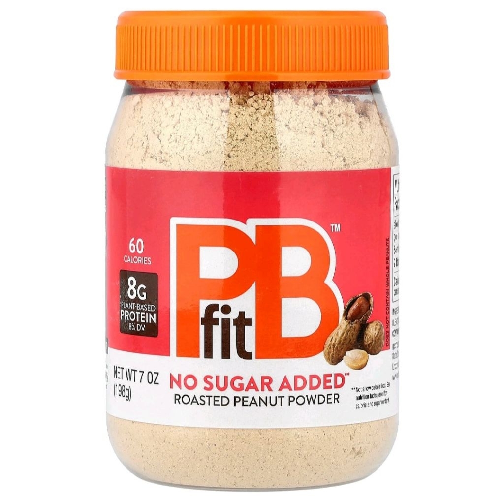 PBfit, Roasted Peanut Powder, No Sugar Added, 7 oz (198 g)