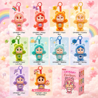 🧸 พร้อมส่ง🧸 New CRYBABY × Care Bears Series ส่งจากไทย ของแท้ 💯%