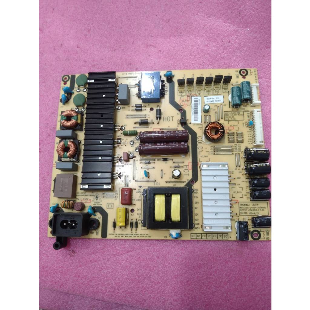 TOSHIBA POWER SUPPLY อะไหล่แท้/มือสองพร้อมใช้งาน ใช้กับรุ่น 49U7650VT พาร์ท 168P-L5L01H-W2 :5800-L5L