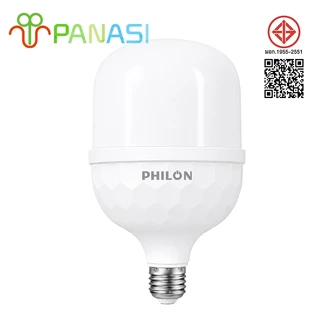 หลอดไฟ LED ขั้ว E27 แสงขาว 6500K 28/38/48/58/68/88W กันไฟกระชาก รับประกัน 2 ปี แบบประหยัดไฟ ช่วยถนอมสายต
