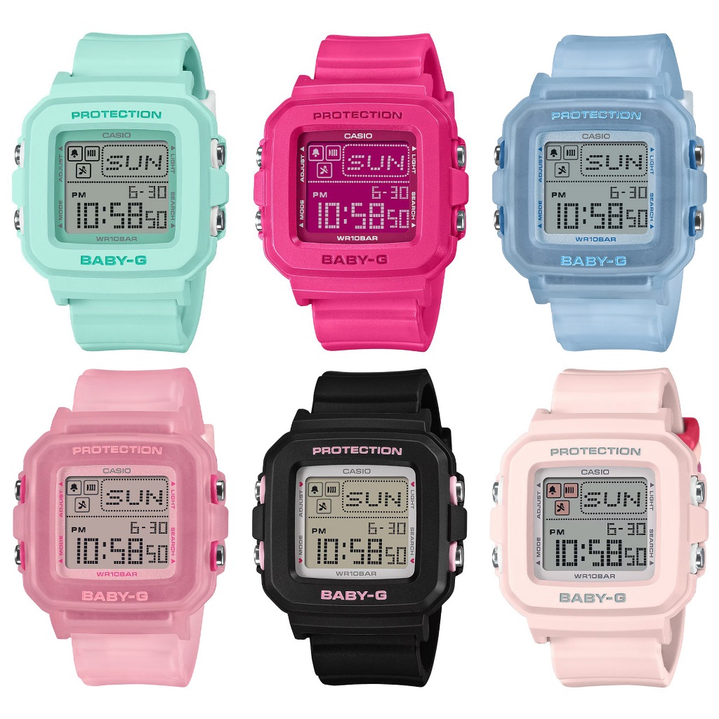 Casio Baby-G รุ่น BGD-10K,BGD-10,BGD-10L,BGD-10KH,BGD-10KG ของแท้ 100% รับปประกันเครื่อง 1 ปีเต็ม