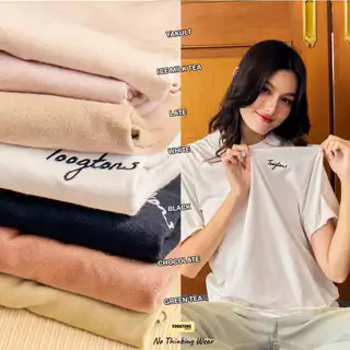 Toogtons ทุกตอนส์ เสื้อยืด รุ่น Oversoft Signature เสื้อยืด oversize เสื้อโอเวอร์ไซส์ เสื้อยืดโอเวอร์ไซส์ผู้หญิง ทรงสวย