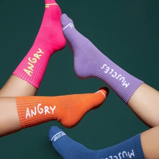 Angry RUN Socks – ซัพพอร์ตเต็มฝ่าเท้าสำหรับนักวิ่ง & เวทเทรนนิ่ง