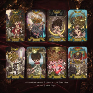 พรีออเดอร์ ไพ่วาดมือ 100% ॐ Be Better Tarot (ใบจอง) No AI