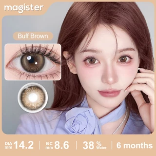 Magister & Realcon คอนแทคเลนส์ Big Eyes บิ๊กอาย น้ำตาล คอนแทคเลนส์สีดำ ค่าสายตาปกติ Doll Eyes contact lenses