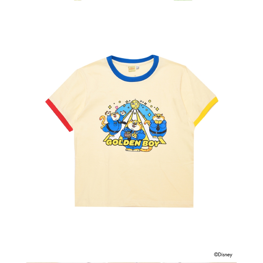 Kloset and Etcetera Clawhauser Golden Boy Babytee (Zoo-05)เสื้อยืดพิมพ์ลาย
