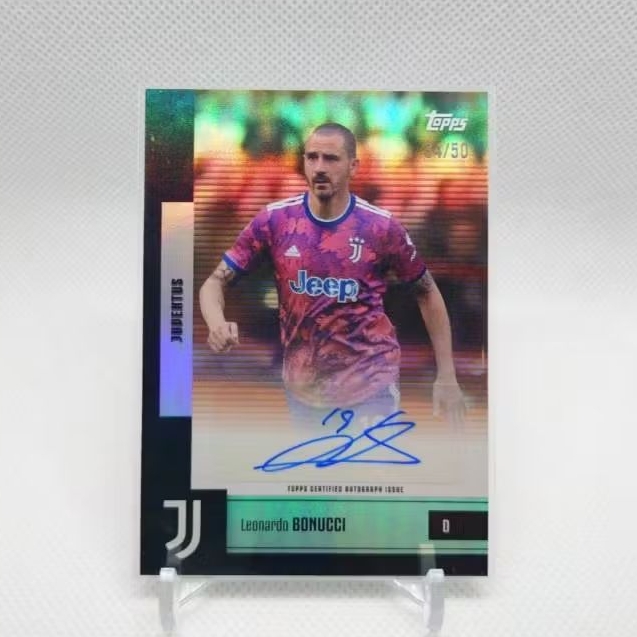 Topps Team Set Juventus 25/26 - Leonardo Bonucci - Juventus - Base Autograph Gold /50