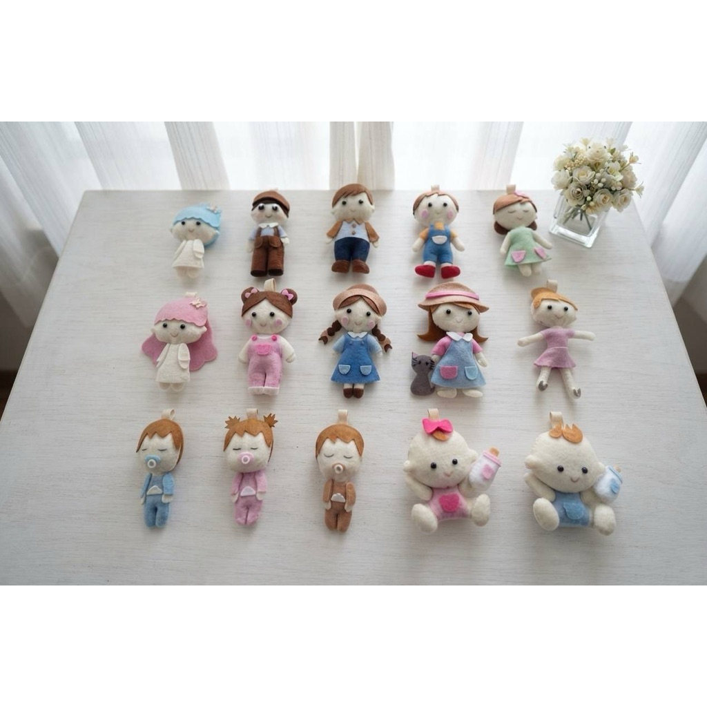 ตุ๊กตาตกแต่งป้ายชื่อ(Name Sign Decorative Plush)