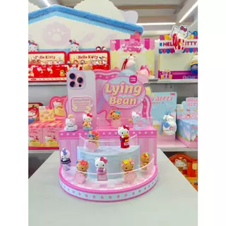 พร้อมส่ง🇹🇭 MTA. Hello Kitty Style Sweetheart Post Series Lying Bean Blind Box（กด12ชิ้น=1box）