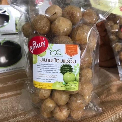 มะขามป้อมแช่อิ่ม อมาลิกา ออร์กานิคแท้ 100% 1 Kg.