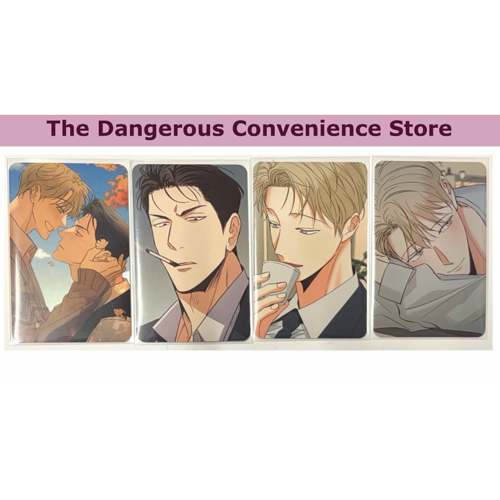[พร้อมส่ง] Photocard The dangerous convenience store ร้านสะดวกรัก 24 ชม. การ์ด manhwa Lezhin Boomtoo