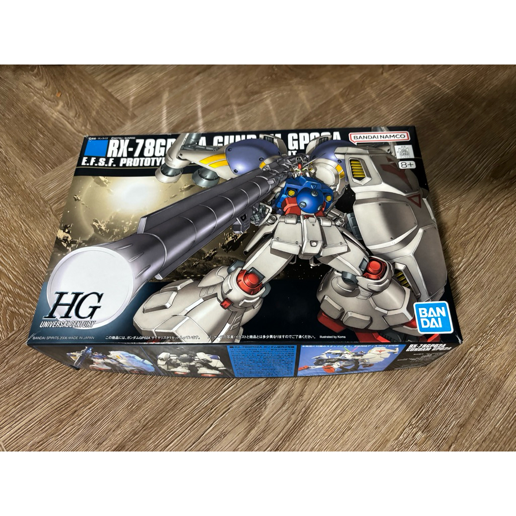 HG 1/144 RX-78GP02A GUNDAM GP-02A กล่องยับ