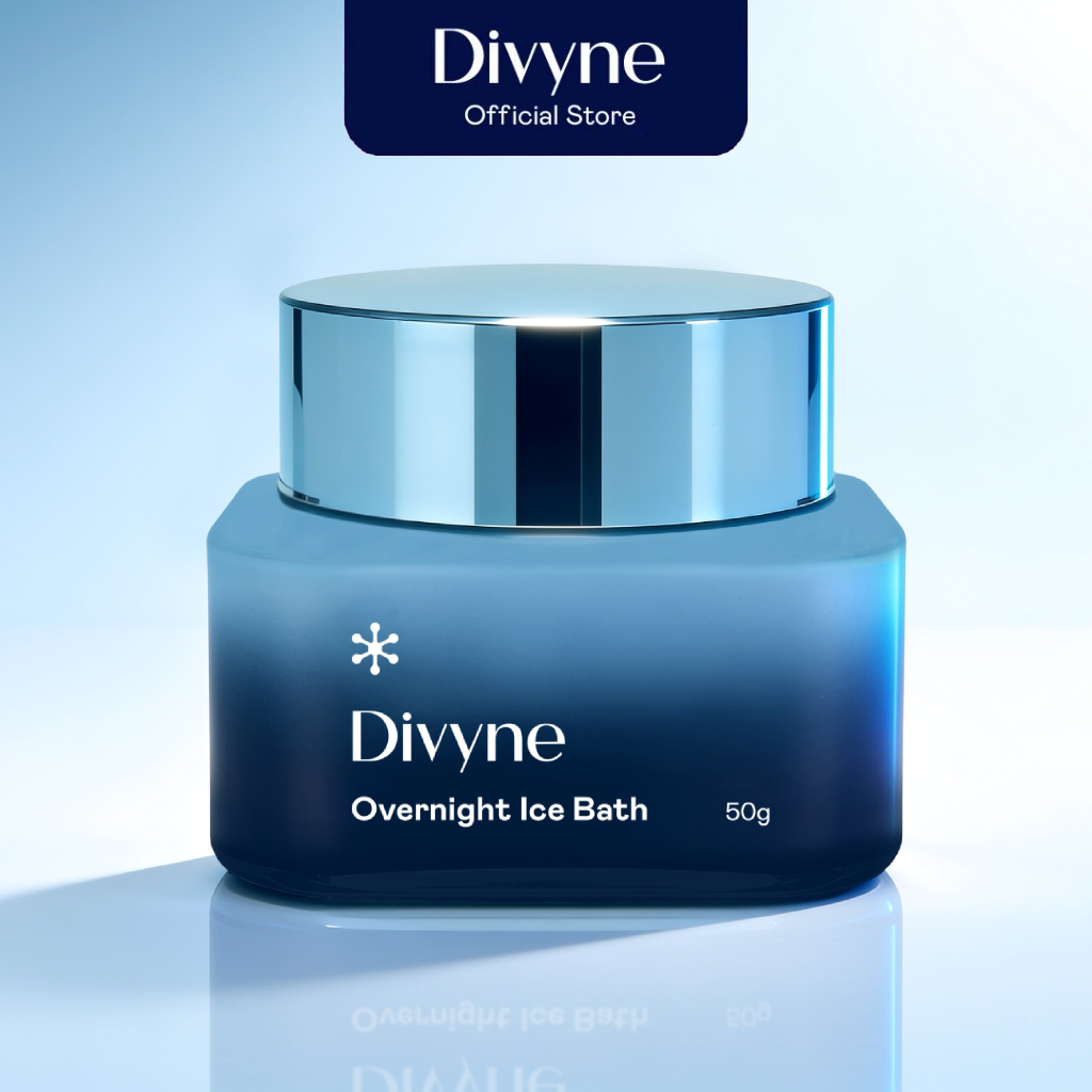 DIVYNE Overnight Ice Bath มาส์กไอซ์บาธ ล็อกผิวยกกระชับ คืนความสดใส ฟื้นฟูผิวชั่วข้ามคืน