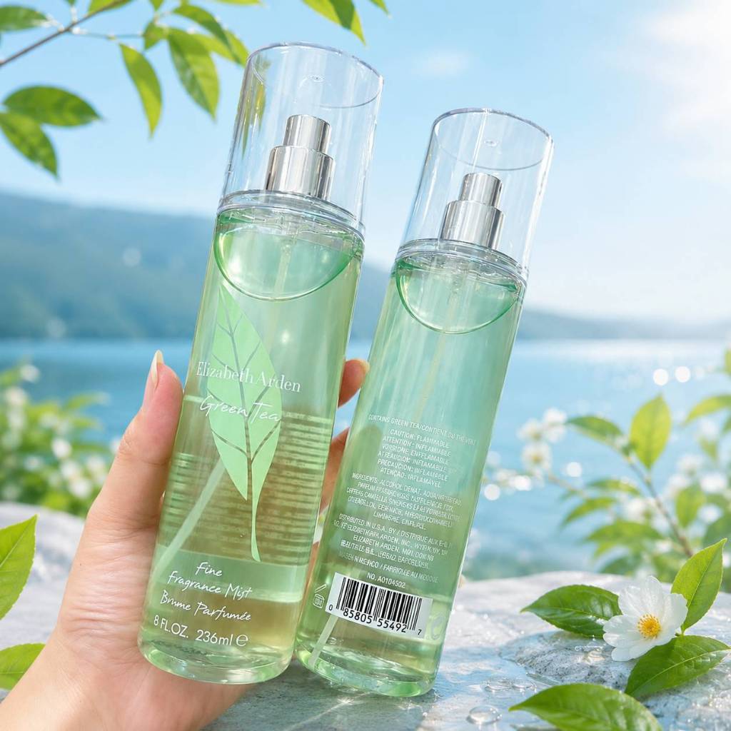 ELIZABETH ARDEN Green Tea Fine Fragrance Mist 236 ml. บอดี้มิสท์ กลิ่น signature ขวดใหญ่มากกก