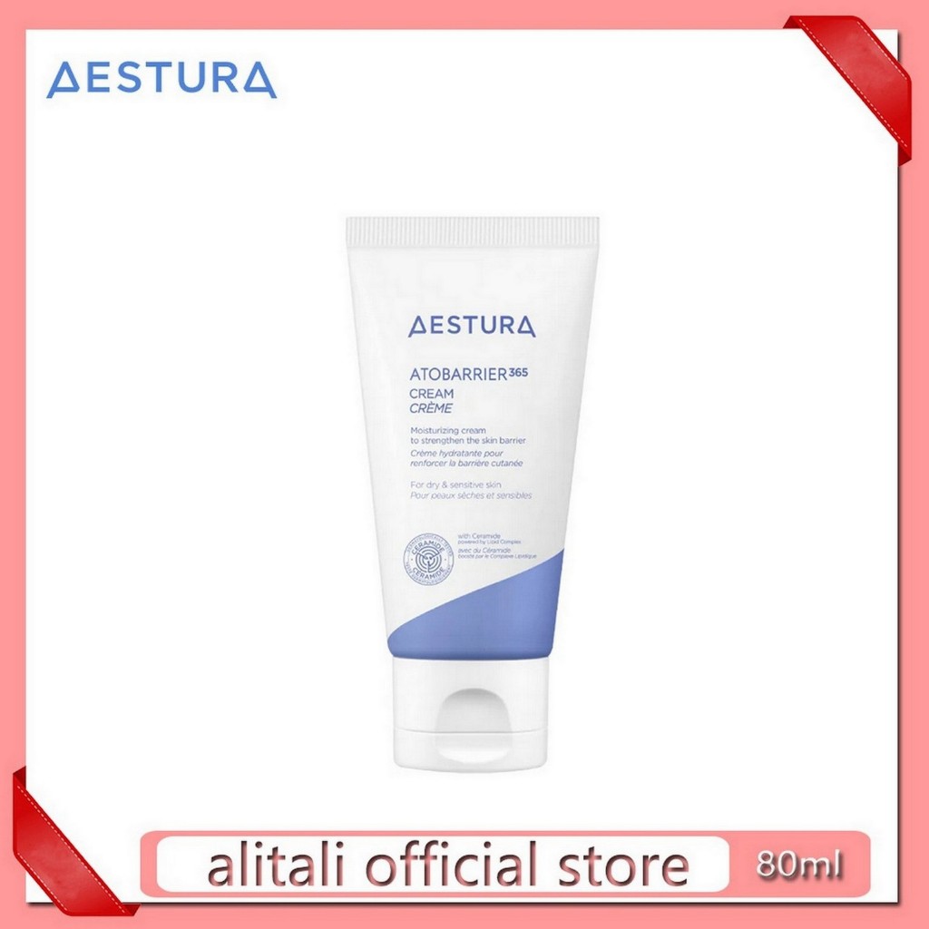 AESTURA Atobarrier365 Cream 80 มล – ครีมบำรุงผิวหน้าเพื่อผิวแข็งแรงและชุ่มชื้น