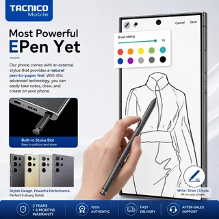 Tacnico T25 Ultra Pro 5G 8+128GB หน้าจอ 6.8 นิ้ว กล้อง AI 21MP ชิป Helio G99 ชาร์จไว 33W Flash Charge รองรับ 5G