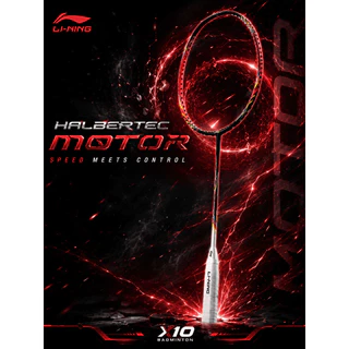 Li-Ning HALBERTEC MOTOR ไม้แบดมินตัน 4U 5U สายคอนโทรล Lining ของแท้ ประกันศูนย์ 6เดือน X10 Badminton