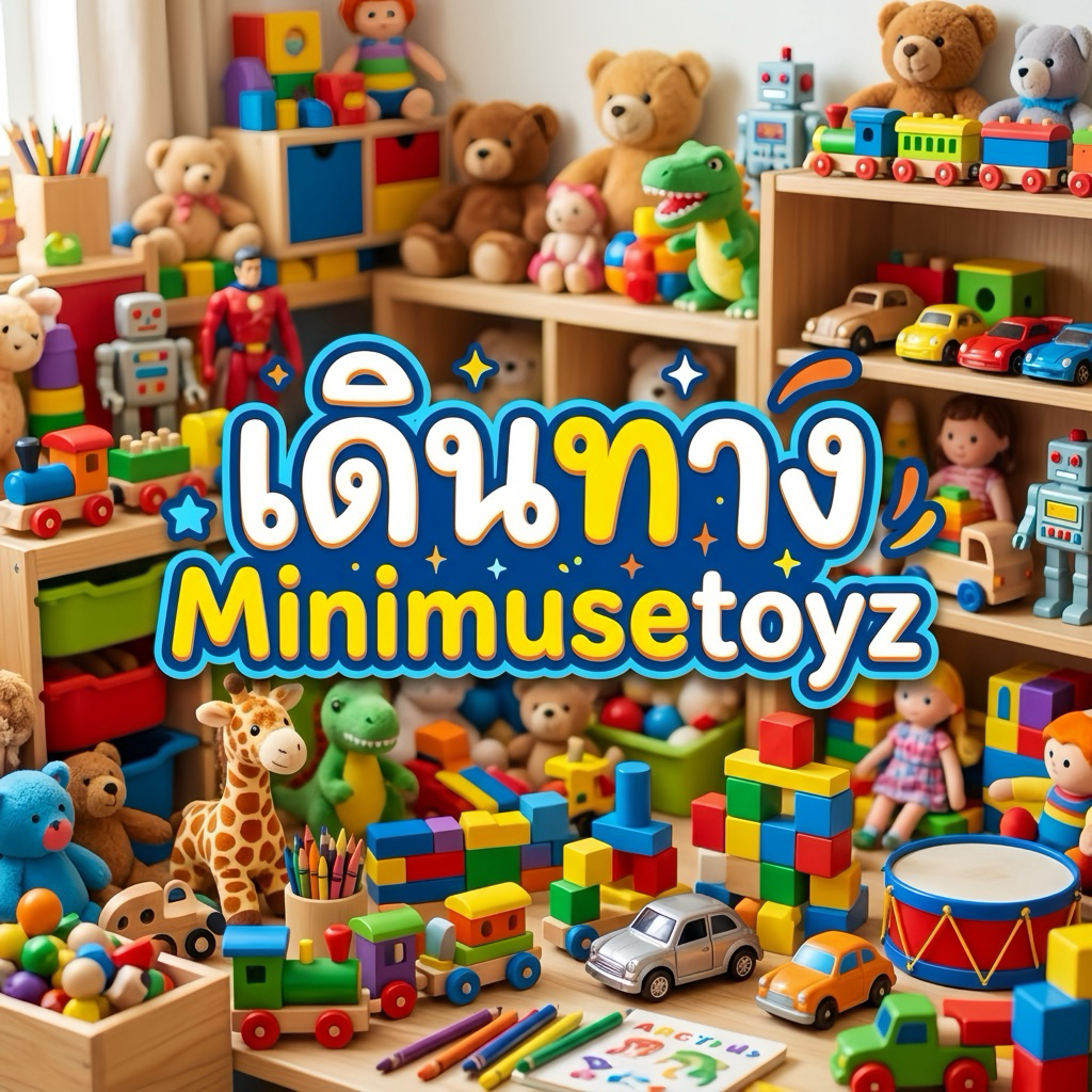 เดินทางร้าน Minimuse Toyz ( 1000% )