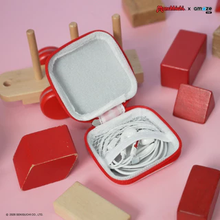Amaze one Monchhichi Earphone หูฟังมีสาย AUX 3.5 / TypeC ลายลิขสิทธิ์แท้มอนชิชิ รุ่น A-MCE014 / A-MCE015 - ประกัน 1 ปี