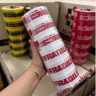 แพ็ค6 100หลา เทปกาว ไร้เสียง เทปใส น้ำตาล เทประวังแตก ALtape