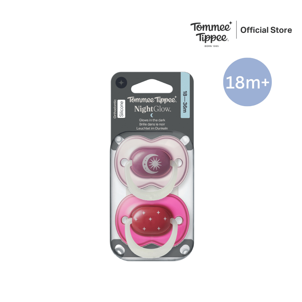 Tommee Tippee จุกหลอกเรืองแสง 18-36 เดือน ผู้หญิง (ใหม่) รูปที่ 5
