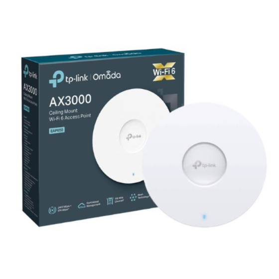 Omada by TP-Link EAP650 AX3000 Ceiling Mount Dual-Band Wi-Fi 6 Access Point #EAP650