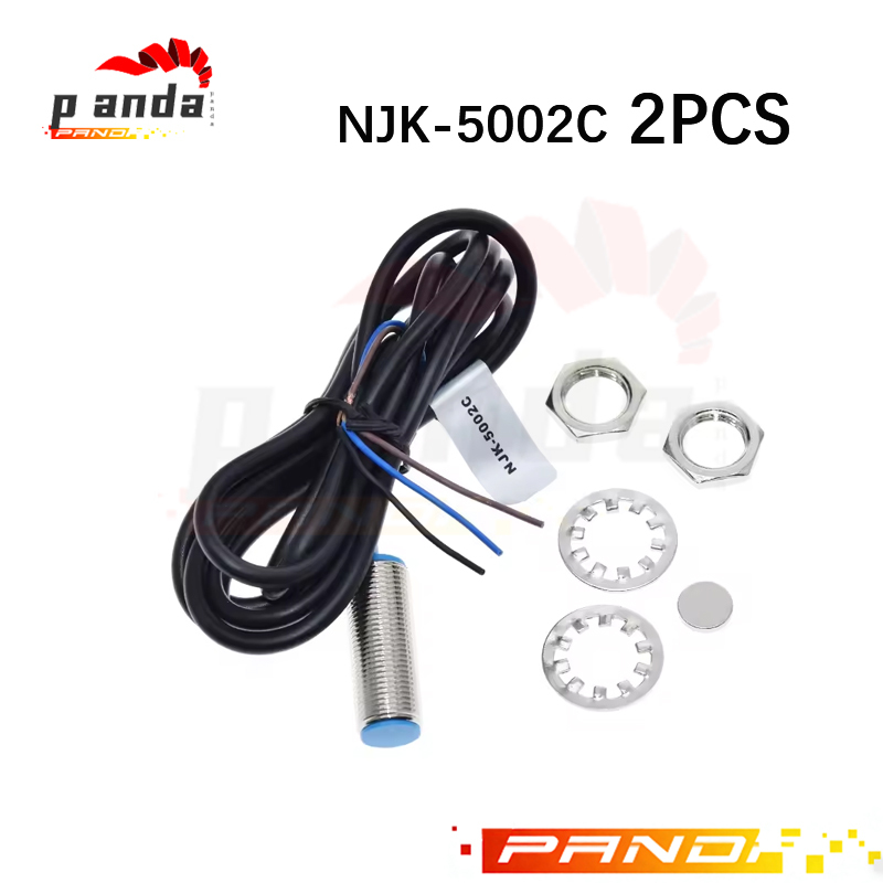 2PCS NJK-5002C เซ็นเซอร์จับแม่เหล็ก Hall Proximity Switch สำหรับ Arduino