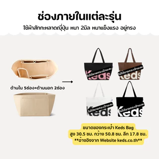 กระเป๋าจัดระเบียบสำหรับรุ่น ​Ked-s (ร้านคนไทยพร้อมส่ง) งานตัดตรงรุ่น ช่องเยอะ ดีไซด์ของร้านเอง By Arichz bag