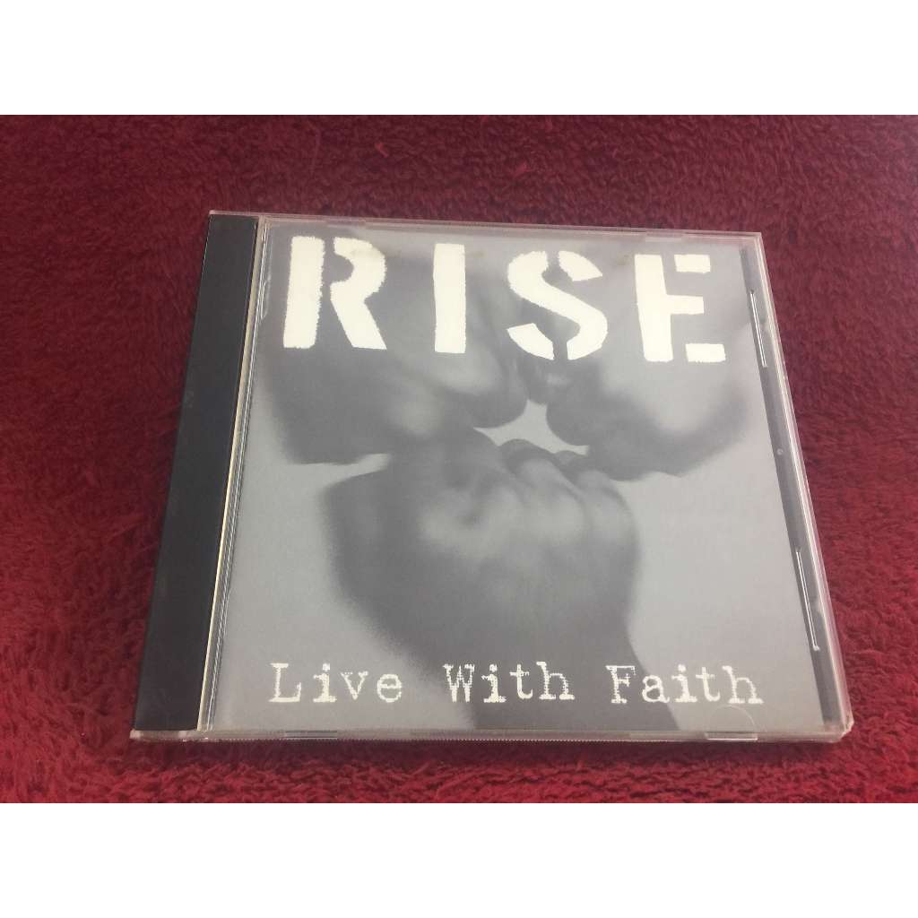 CD RISE - Live With Faith สภาพตามรูปปก ZA351-36