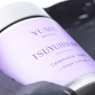YUME MATCHA - TSUYUHIKARI ผงมัทฉะจากญี่ปุ่น สายพันธ์เดี่ยว 100% Taste Note : Roasted Nut ,Sweet Umami , Floral Finish