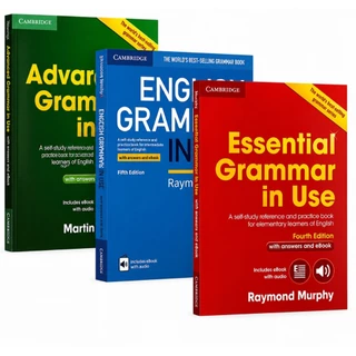 📚 ชุดหนังสือไวยากรณ์ภาษาอังกฤษ English Grammar/Vocabulary in Use