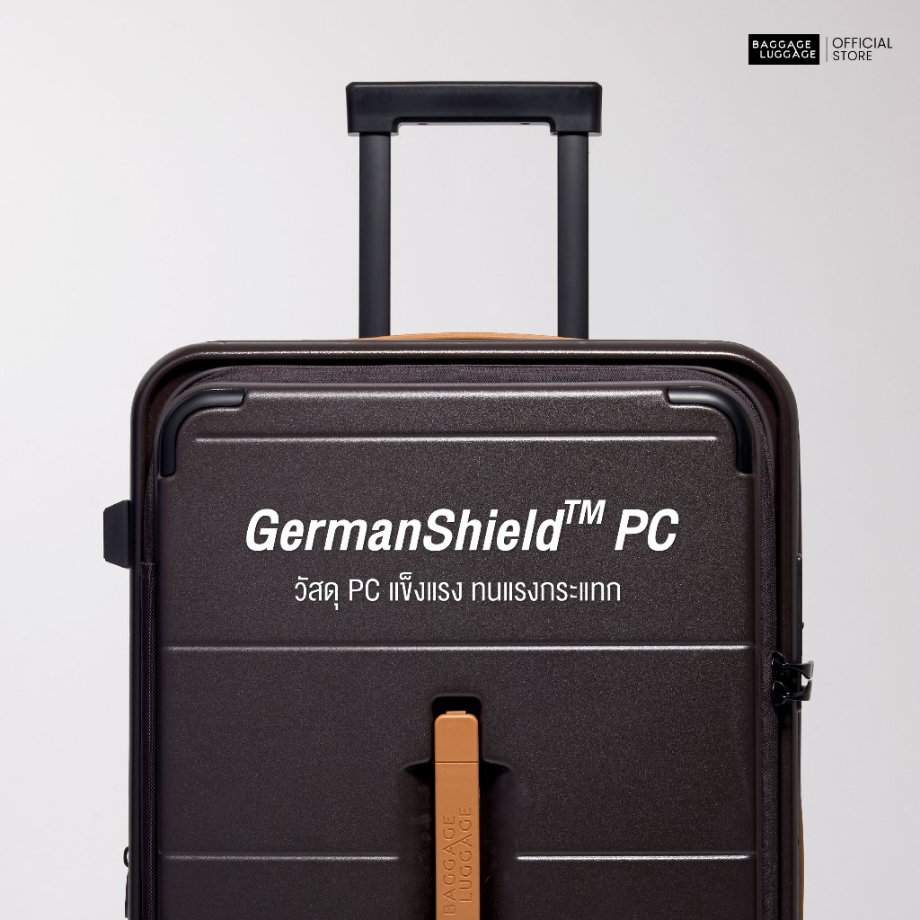 New 2026!! กระเป๋าเดินทางรุ่น ATLAS  ดีไซน์ทรงถัง วัสดุ GermanShield™ PC จุเยอะ by BAGGAGE LUGGAGE [รับประกัน 5 ปี] รูปที่ 2