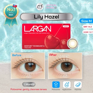 Misslens : แบรนด์ดังขายดี No.1 ใน Watson ไต้หวัน LARGAN รายเดือน(ค่าสายตา -5.50 ถึง-10.00)