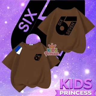 COD (จัดส่งตลอด 24 ชั่วโมง) เสื้อยืดเด็ก ลายกราฟิกตัวเลข เท่ๆ แฟชั่นเกาหลี เสื้อแขนสั้น โอเวอร์ไซซ์ ผ้าคอตตอน