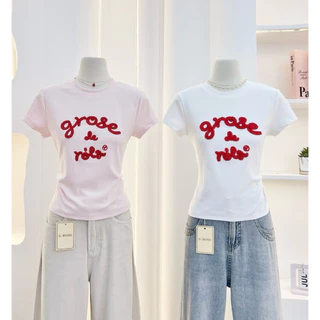 G-rose เสื้อยืดสกรีนลาย
