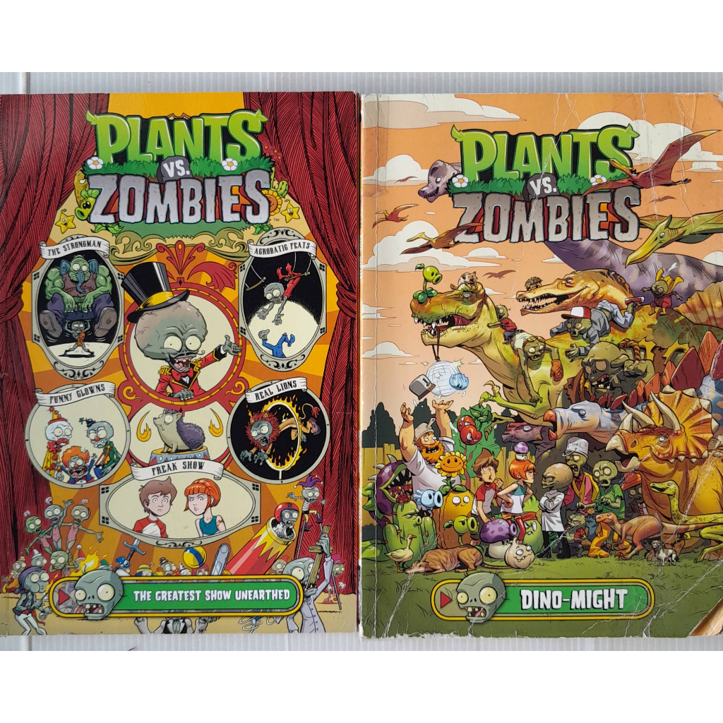 g3 Plants vs Zombies Comics and Graphics Novels หนังสือมือสอง  ปกอ่อน