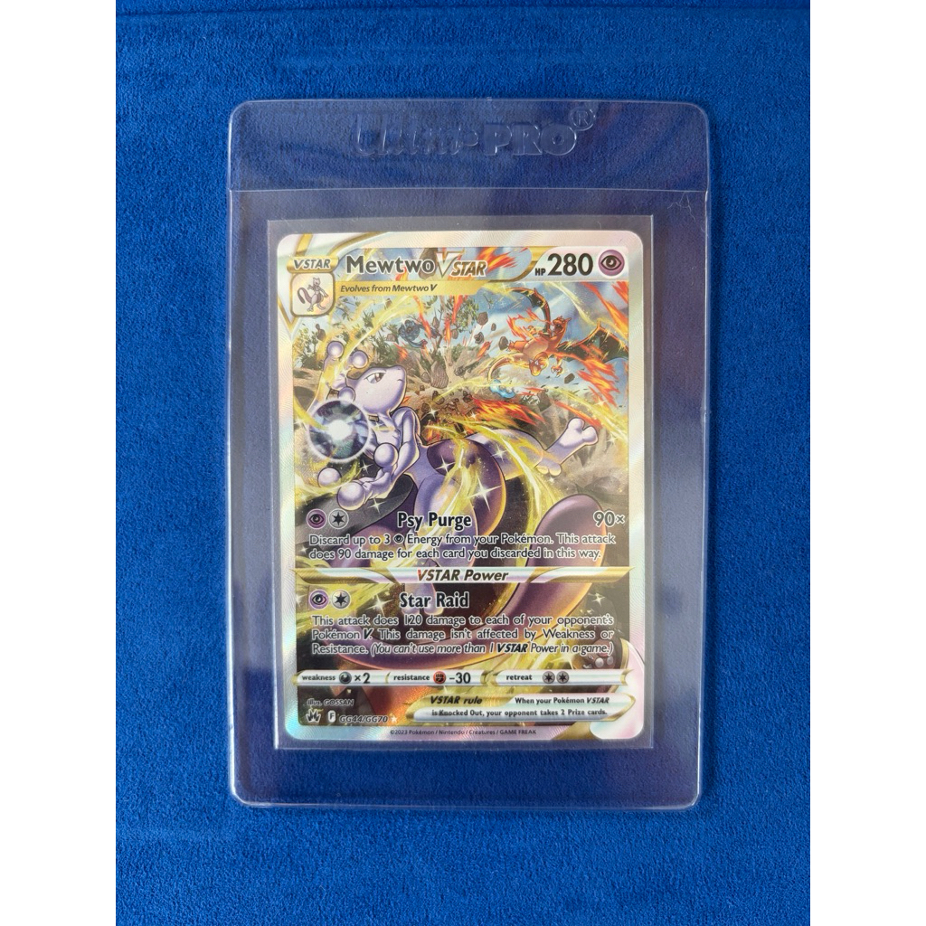 Pokemon Mewtwo VSTAR [CRZ GG44/ GG70] Sword & Shield "Crown Zenith Galarian Gallery" (EN)
