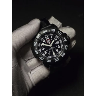 💢นาฬิกาคัตตอมพิมพ์ลายหน้าปัด💢 ลาย FAKE Lumikox ดำ 🔥