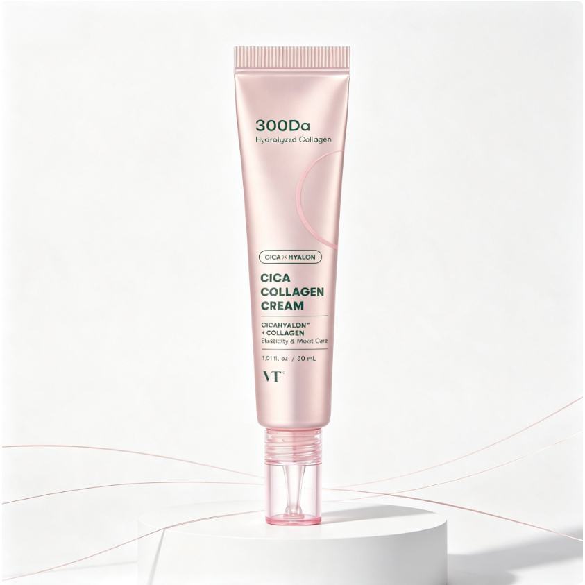 VT CICA Collagen Cream ครีมเซ็นเทลลา คอลลาเจน 300Da กระชับผิว ชุ่มชื้น 30ml