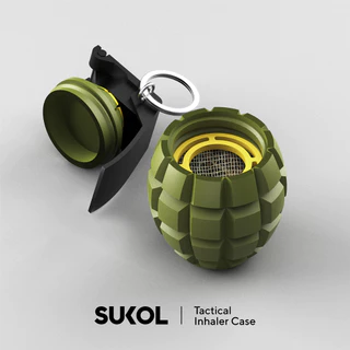 เคสยาดม Tactical ปลอกยาดมทรงระเบิด พวงกุญแจ ใส่ได้หลายยี่ห้อ