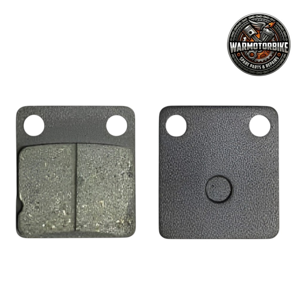(1คู่) ผ้าดิสเบรค หลัง KAWASAKI - KSR KSR110 new ผ้าเบรก  #อะไหล่เดิม #ส่งฟรี #ส่งไว #ส่งฟรี