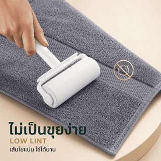 ผ้าขนหนูอาบน้ำคุณภาพระดับโรงแรม ผลิตจากผ้าฝ้ายแท้ 100% ดูดซับน้ำได้ดีเยี่ยม เนื้อผ้าหนานุ่ม ไม่ระคายเคืองผิว ฟูและนุ่ม