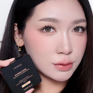 [NEW] Catrice Invisible Cover Cushion Foundation คาทริซ คุชชั่น รองพื้น ปกปิดนาน 24 ชม. ติดทน คุมมัน