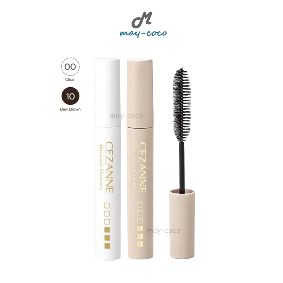 ถูก/แท้/มีไลฟ์ มาสคาร่า Cezanne Haircare Mascara เซซานน์ มาสคาร่าจัดแต่งทรงผม เนื้อเจล เก็บไรผม ผมเป