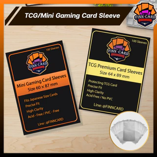 Sleeve สลีฟ ซองใสสำหรับใส่การ์ดเกมส์ ราคาถูก (MTG / One Piece / Pokemon / Yu-Gi-Oh! / Vanguard/Battle Spirit เป็นต้น) SL