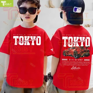 [งานเกรดพรีเมียม งานเกรด A] เสื้อเด็ก เกาหลี ผ้าเทคโนโลยี sorona จากอเมริกา ผลิต Kids T เหมาะเด็กผู้ชายเด็กผู้หญิง #25