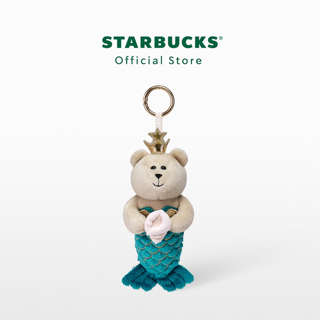 Starbucks Siren The Muse Mini Bearista Keychain พวงกุญแจสตาร์บัคส์ A11184933