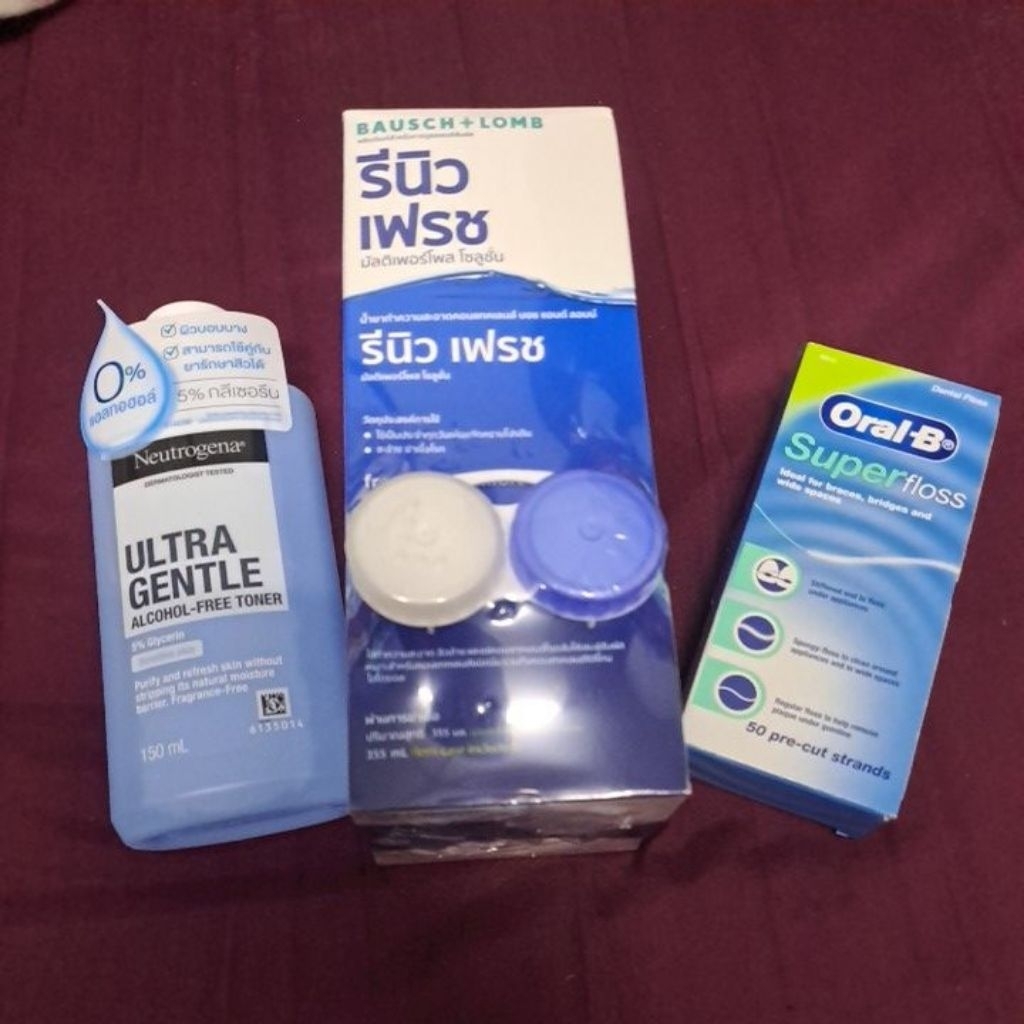 Neutrogena นูโทรจีน่า โทนเนอร์ เช็ดหน้าทำความสะอาดล้ำลึก กระชับรูขุมขน
สูตรปราศจากแอลกอฮอล์ alcohol free toner 150 มล.